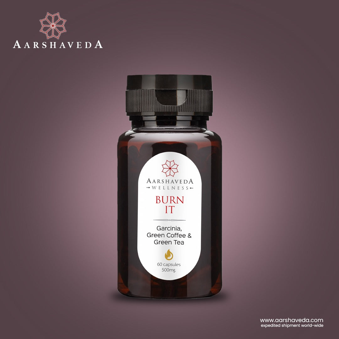 Slim Down Naturally with Aarshaveda’s BURN IT Capsules