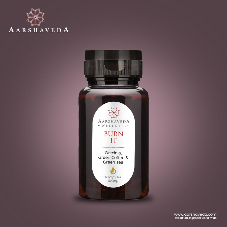 Slim Down Naturally with Aarshaveda’s BURN IT Capsules