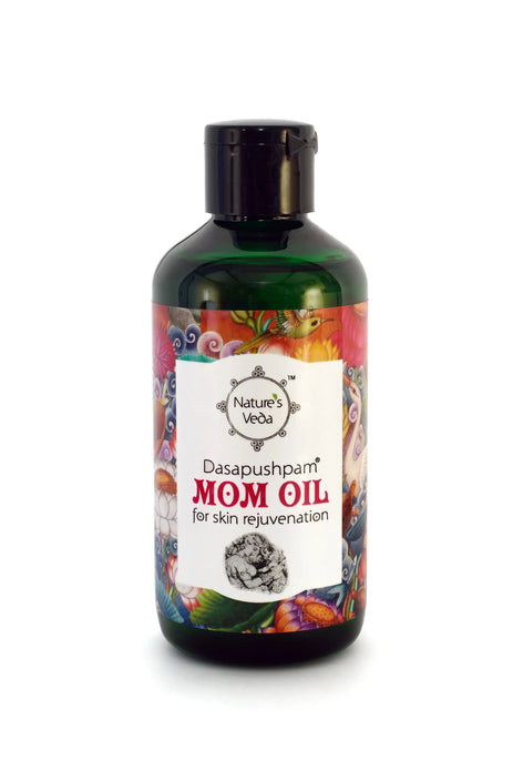 How is Dasapushpam Mom Oil beneficial for the healthiest pregnancy?