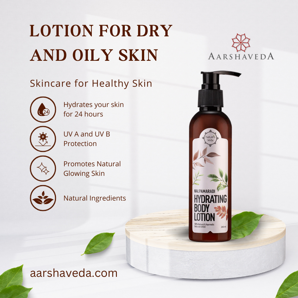 Ayurvedic Lotion for Dry and Oily Skin