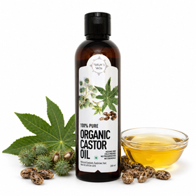 Pure and Organic Castor Oil – 200 ML