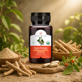 Pure and Organic Ashwagandha Capsule - 60 Capsules