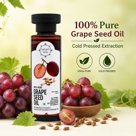 Pure and Organic Grape Seed Oil 120 ML