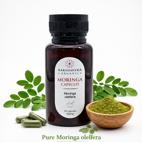 Organic Moringa Capsules - 60 caps