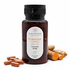 Organic Turmeric Capsules - 60 Caps