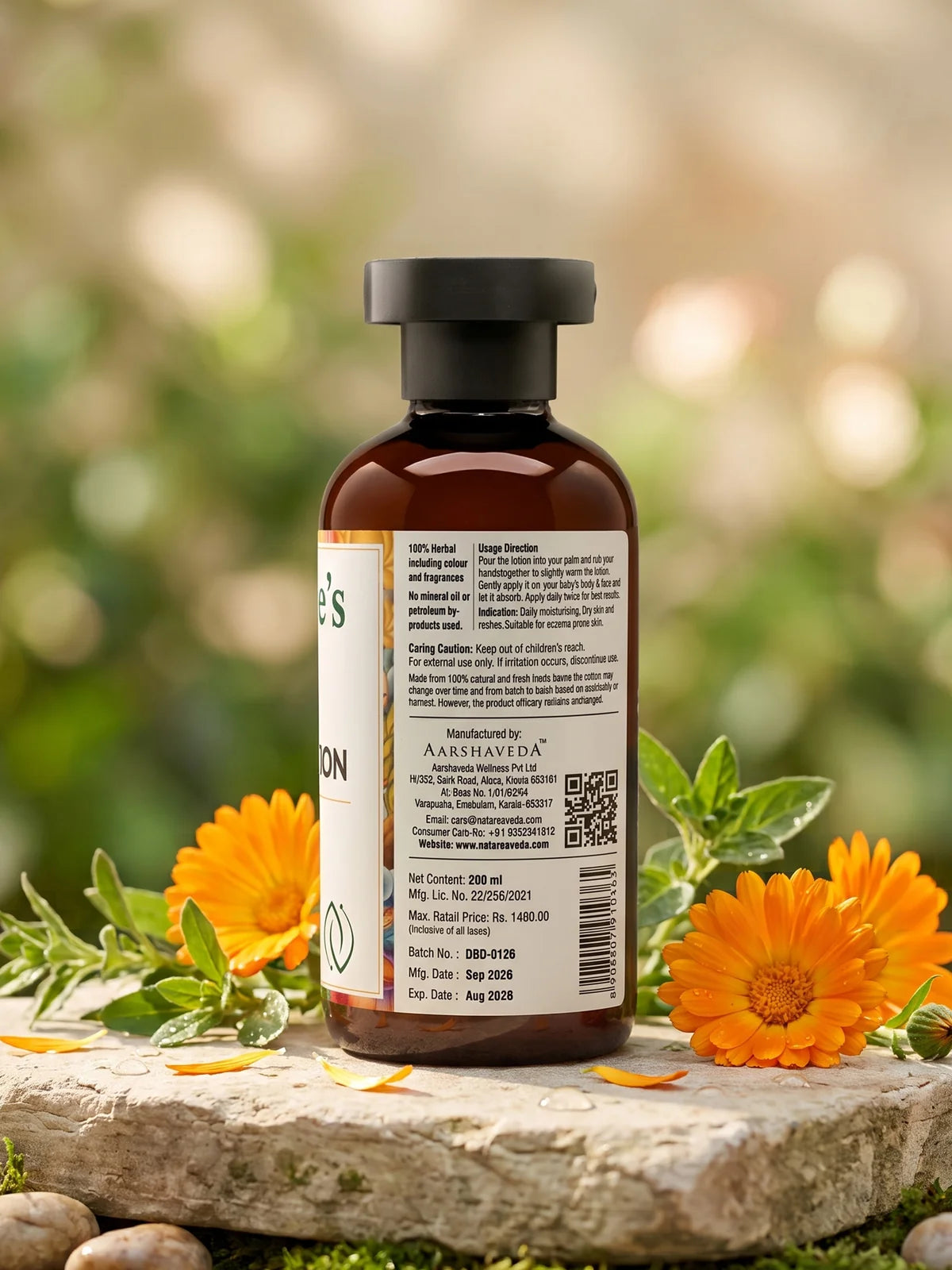Dasapushpam Baby Lotion 200 ml