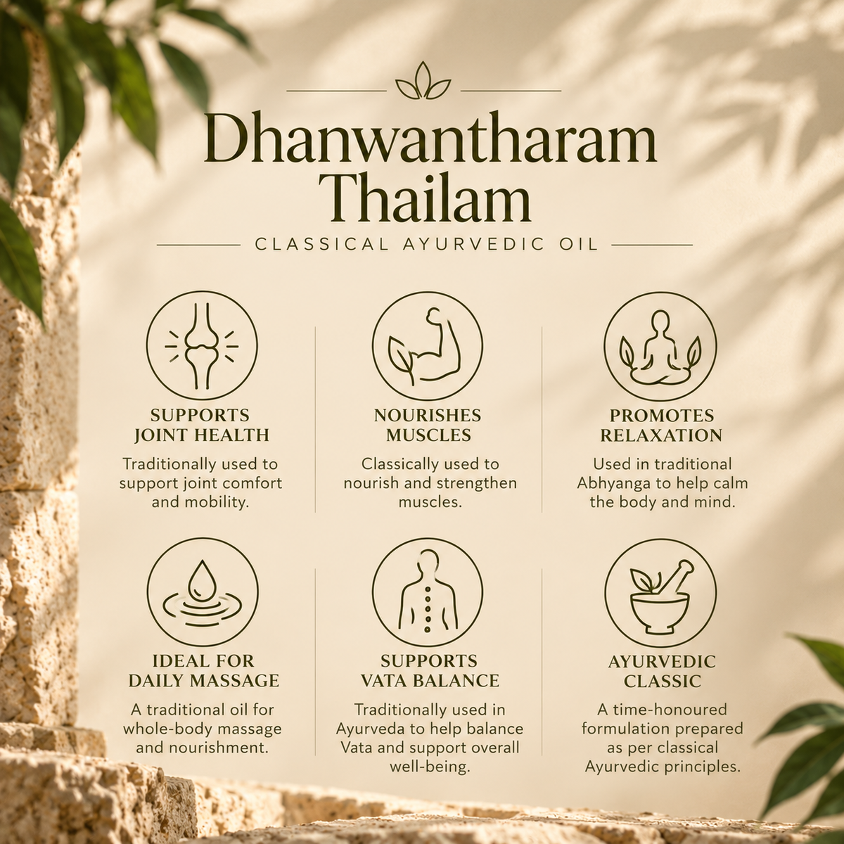 Dhanwantharam Thailam Oil 200ml