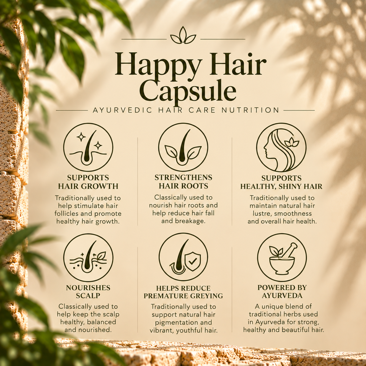 Happy Hair Capsules – 60 Capsules