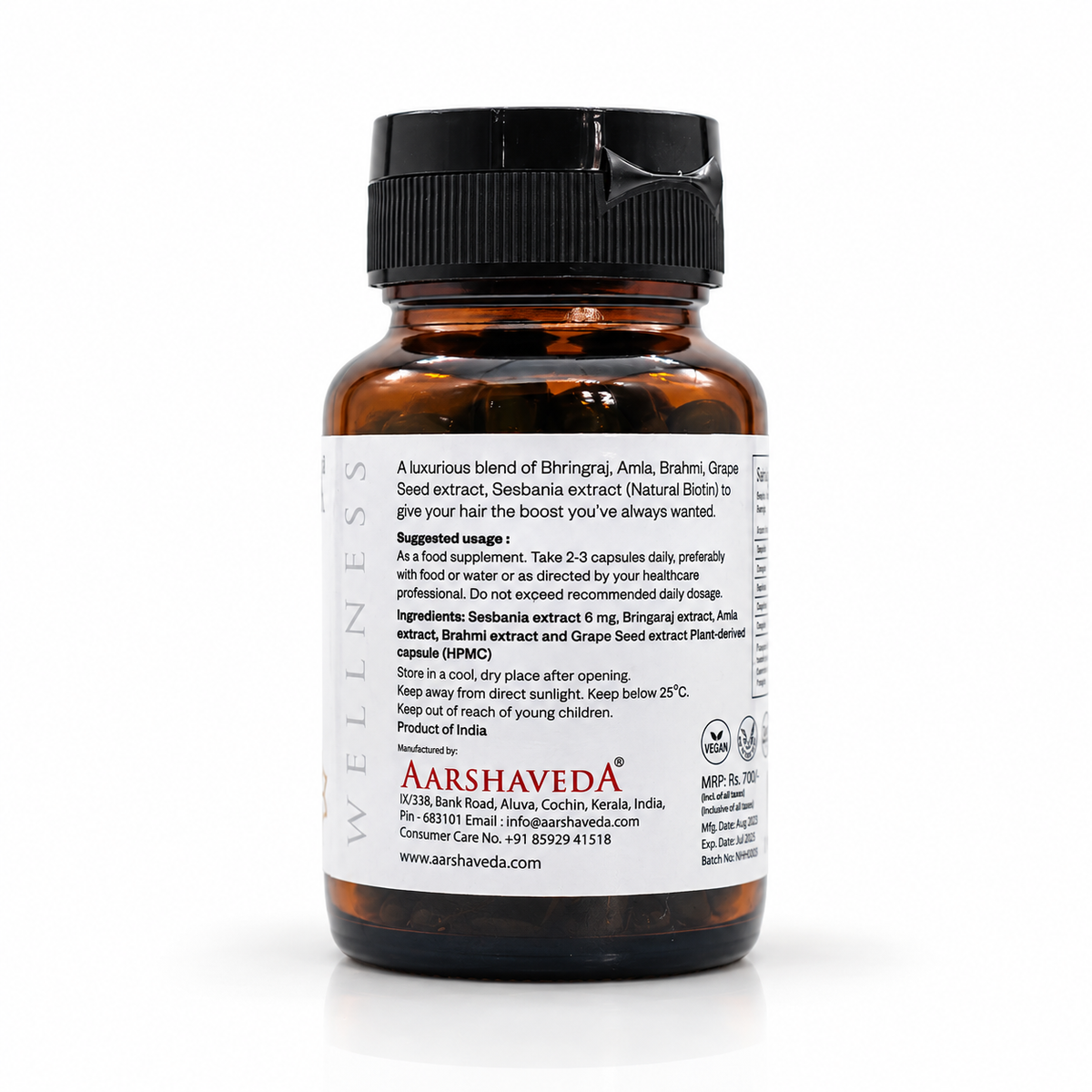 Happy Hair Capsules – 60 Capsules