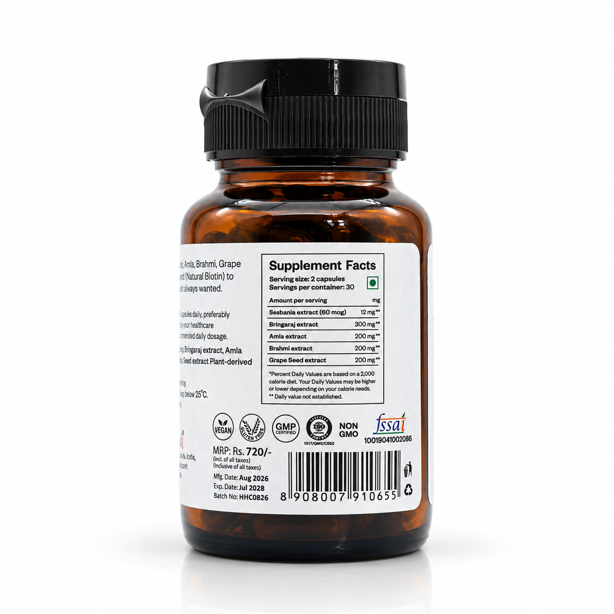 Happy Hair Capsules – 60 Capsules