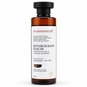Ayurvedic Pain Relief - Kottamchukkadi Thailam Oil (110 ML)