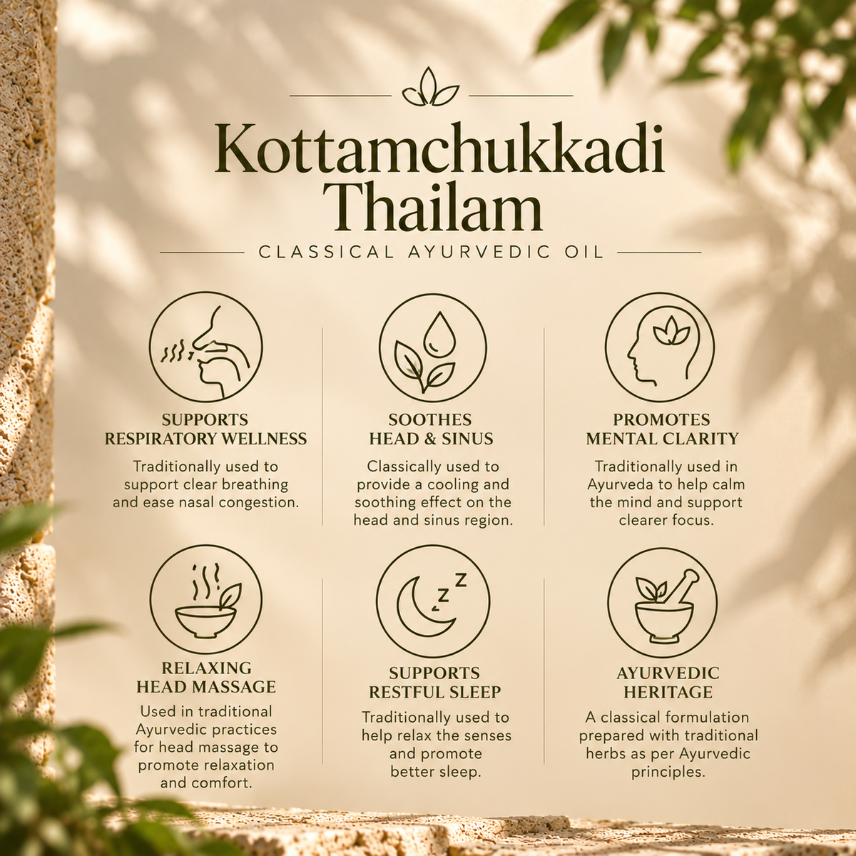 Kottamchukkadi Thailam Oil (200ML)