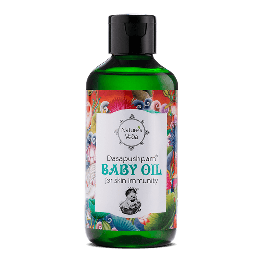 Nature’s Veda Dasapushpam Baby Oil 200 ML
